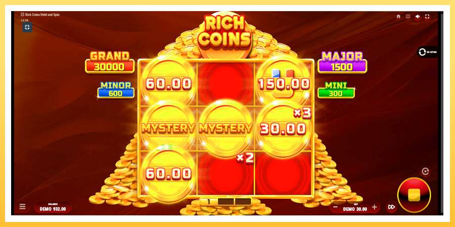 Rich Coins Hold and Spin: ပိုက်ဆံအတွက်ကစား, ပုံ 4