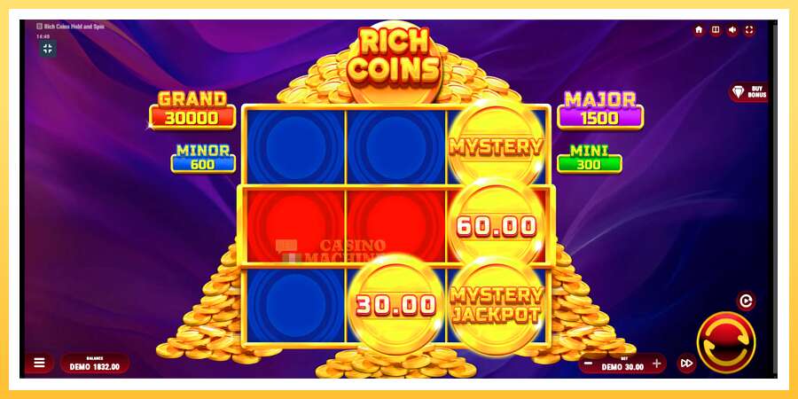 Rich Coins Hold and Spin: ပိုက်ဆံအတွက်ကစား, ပုံ 5