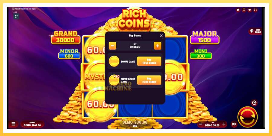 Rich Coins Hold and Spin: ပိုက်ဆံအတွက်ကစား, ပုံ 7