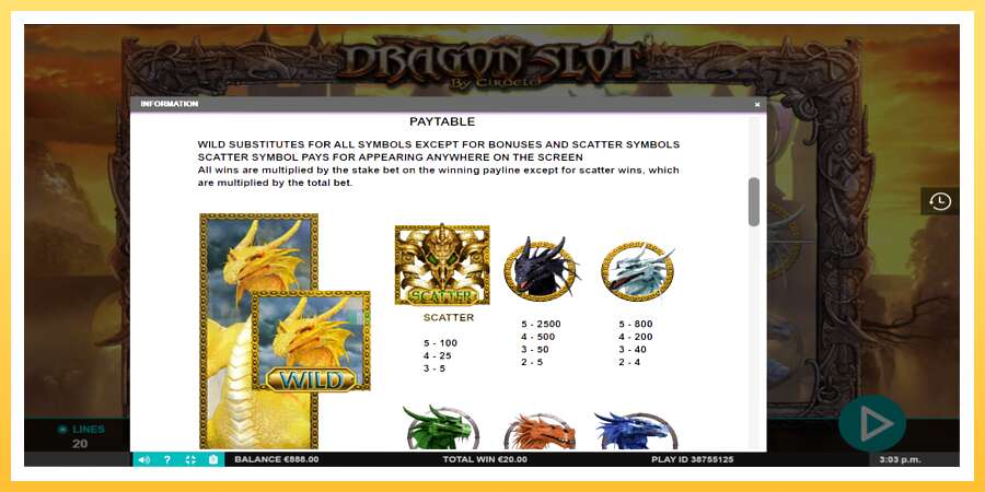 Dragon Slot: ပိုက်ဆံအတွက်ကစား, ပုံ 5