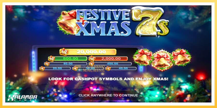 Festive Xmas 7s: ပိုက်ဆံအတွက်ကစား, ပုံ 1