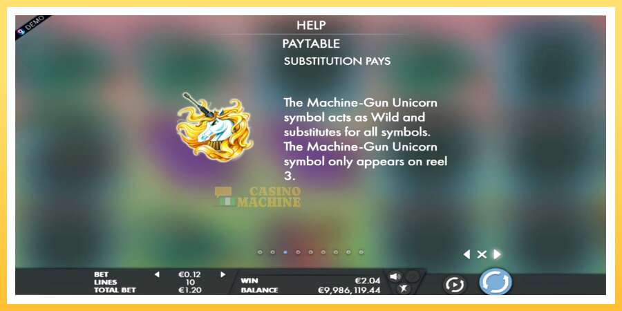 Machine Gun Unicorn: ပိုက်ဆံအတွက်ကစား, ပုံ 3