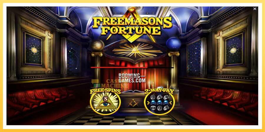 Freemasons Fortune: ပိုက်ဆံအတွက်ကစား, ပုံ 1