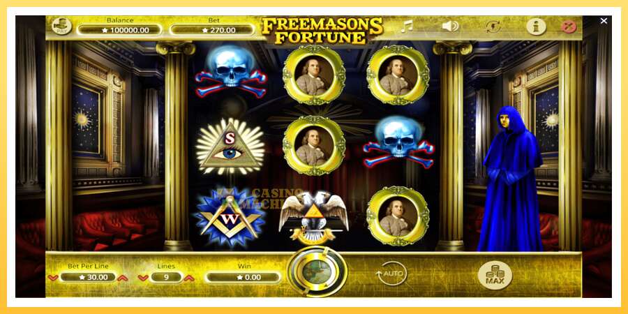 Freemasons Fortune: ပိုက်ဆံအတွက်ကစား, ပုံ 2