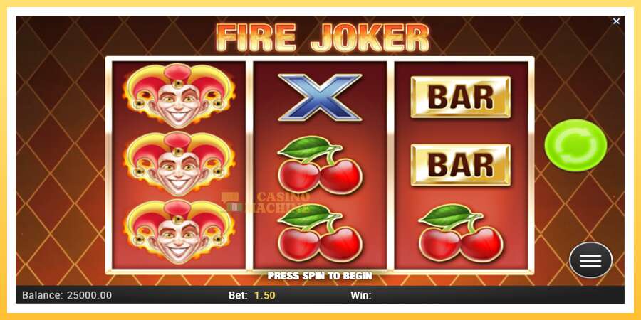 Fire Joker: ပိုက်ဆံအတွက်ကစား, ပုံ 2