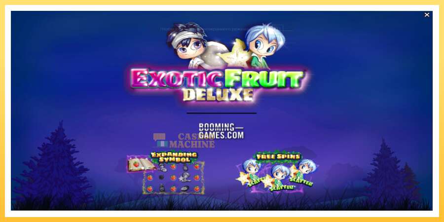 Exotic Fruit Deluxe: ပိုက်ဆံအတွက်ကစား, ပုံ 1