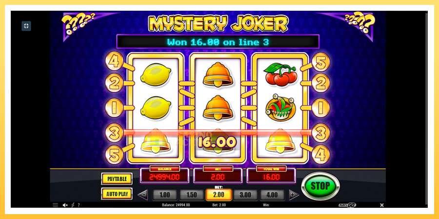 Mystery Joker: ပိုက်ဆံအတွက်ကစား, ပုံ 3