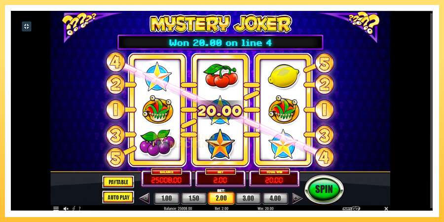 Mystery Joker: ပိုက်ဆံအတွက်ကစား, ပုံ 4