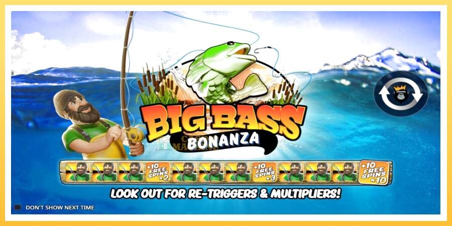 Big Bass Bonanza: ပိုက်ဆံအတွက်ကစား, ပုံ 1