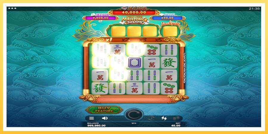 Pong Pong Mahjong Jackpots: ပိုက်ဆံအတွက်ကစား, ပုံ 2