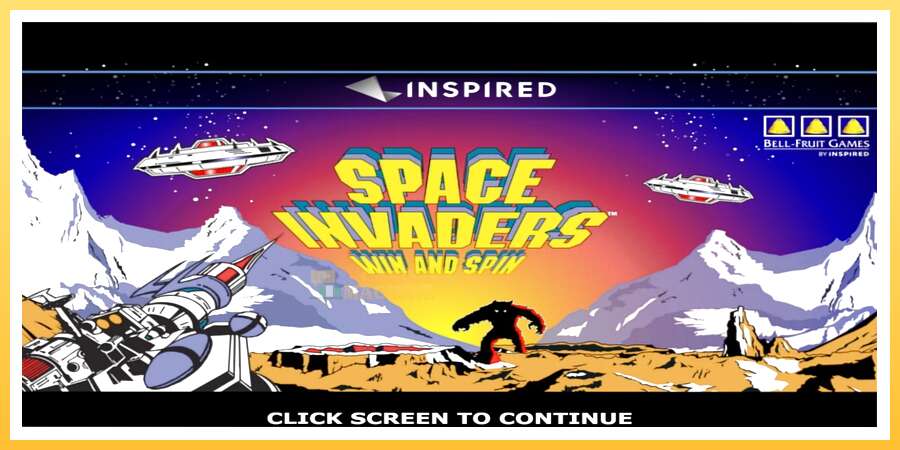 Space Invaders Win and Spin: ပိုက်ဆံအတွက်ကစား, ပုံ 1