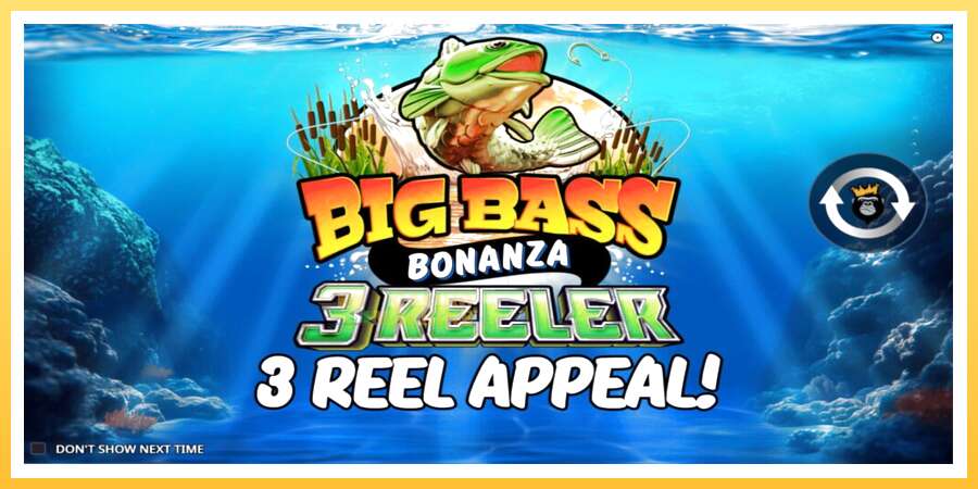 Big Bass Bonanza 3 Reeler: ပိုက်ဆံအတွက်ကစား, ပုံ 1