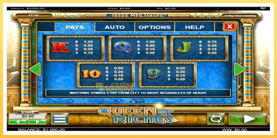 Queen of Riches: ပိုက်ဆံအတွက်ကစား, ပုံ 6