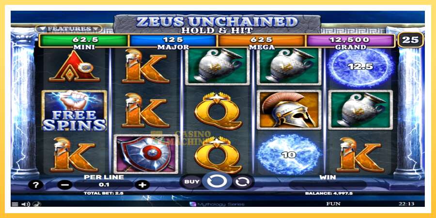 Zeus Unchained - Hold & Hit: ပိုက်ဆံအတွက်ကစား, ပုံ 2