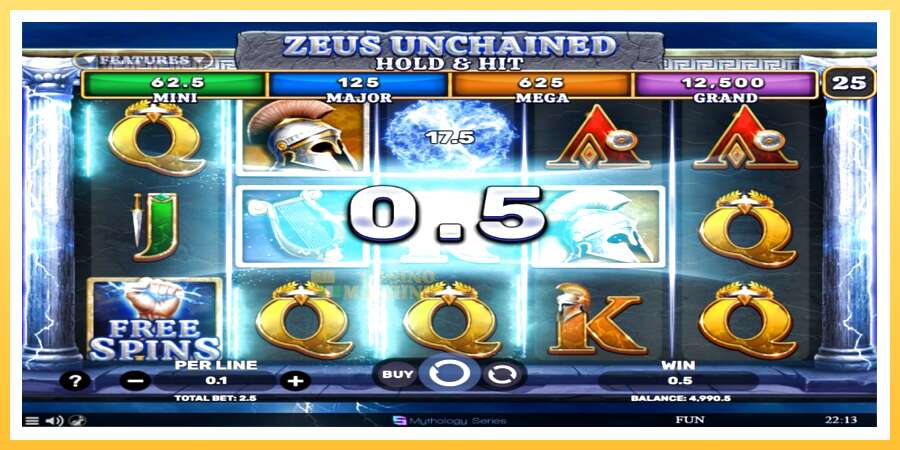 Zeus Unchained - Hold & Hit: ပိုက်ဆံအတွက်ကစား, ပုံ 3