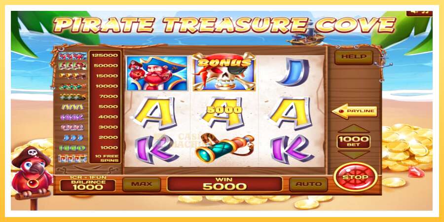 Pirate Treasure Cove 3x3: ပိုက်ဆံအတွက်ကစား, ပုံ 2