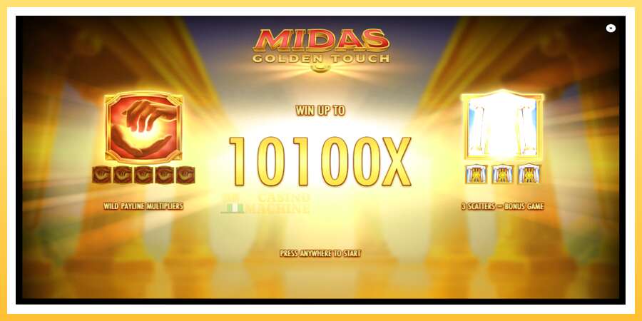 Midas Golden Touch: ပိုက်ဆံအတွက်ကစား, ပုံ 1