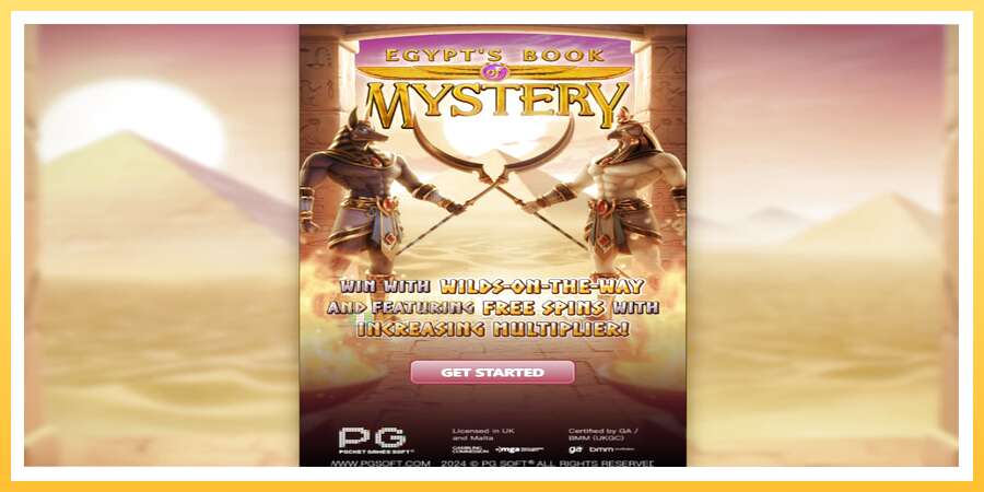 Egypts Book of Mystery: ပိုက်ဆံအတွက်ကစား, ပုံ 1