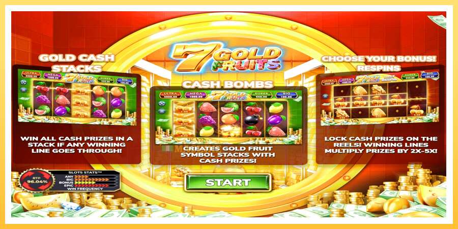 7 Gold Fruits: ပိုက်ဆံအတွက်ကစား, ပုံ 1