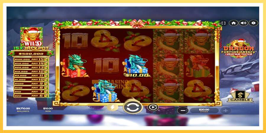 Dragon Fortune Frenzy Christmas Edition: ပိုက်ဆံအတွက်ကစား, ပုံ 3