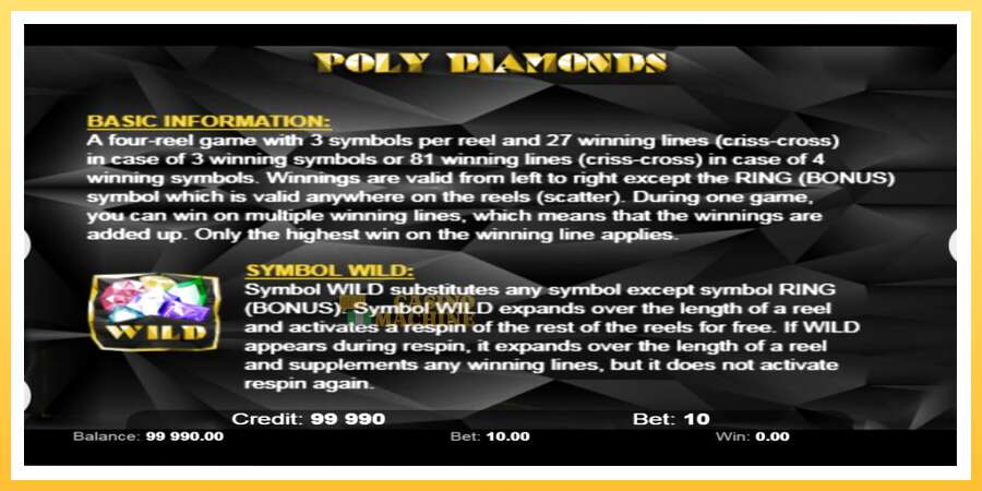 Poly Diamonds: ပိုက်ဆံအတွက်ကစား, ပုံ 6