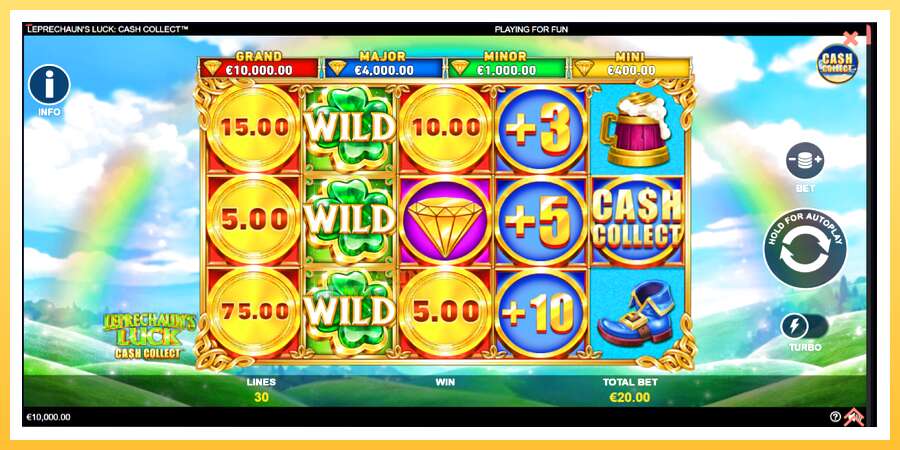 Leprechauns Luck Cash Collect Megaways PowerPlay Jackpot: ပိုက်ဆံအတွက်ကစား, ပုံ 2