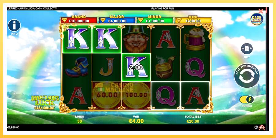 Leprechauns Luck Cash Collect Megaways PowerPlay Jackpot: ပိုက်ဆံအတွက်ကစား, ပုံ 4