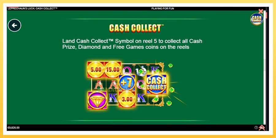 Leprechauns Luck Cash Collect Megaways PowerPlay Jackpot: ပိုက်ဆံအတွက်ကစား, ပုံ 6