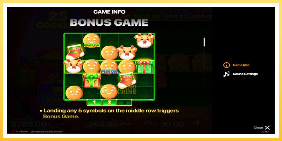 25 Cookies: Hit the Bonus: ပိုက်ဆံအတွက်ကစား, ပုံ 6