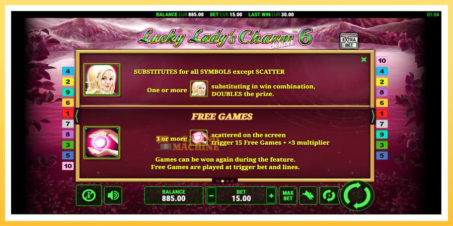 Lucky Ladys Charm Deluxe 6: ပိုက်ဆံအတွက်ကစား, ပုံ 6