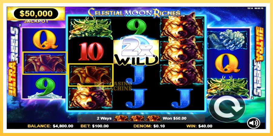 Celestial Moon Riches: ပိုက်ဆံအတွက်ကစား, ပုံ 3