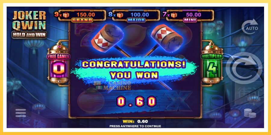 Joker Qwin - Hold and Win: ပိုက်ဆံအတွက်ကစား, ပုံ 3