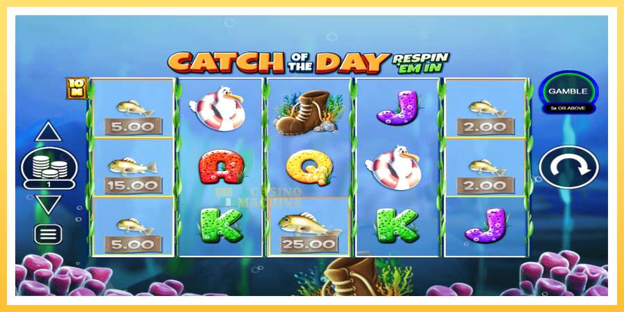 Catch of the Day Respin Em In: ပိုက်ဆံအတွက်ကစား, ပုံ 2