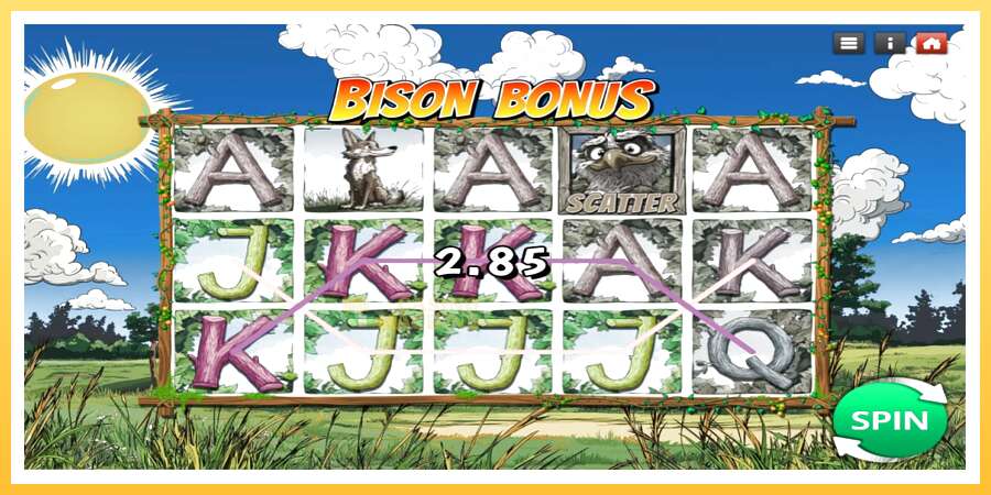 Bison Bonus: ပိုက်ဆံအတွက်ကစား, ပုံ 2