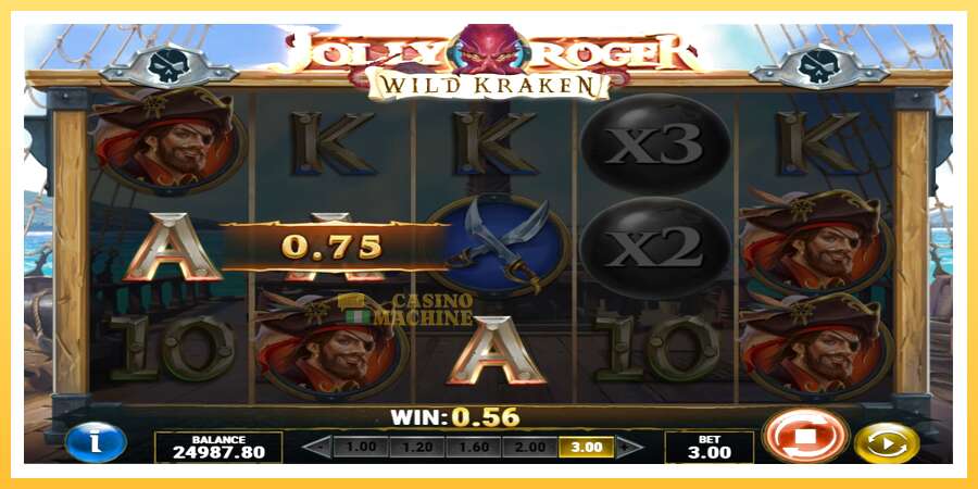 Jolly Roger Wild Kraken: ပိုက်ဆံအတွက်ကစား, ပုံ 2