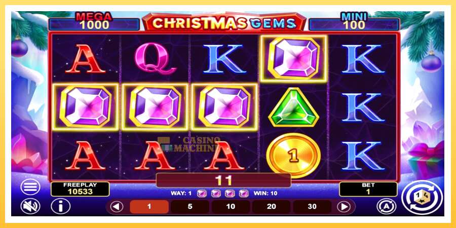 Christmas Gems Hold & Win: ပိုက်ဆံအတွက်ကစား, ပုံ 4