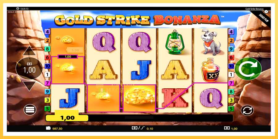 Gold Strike Bonanza: ပိုက်ဆံအတွက်ကစား, ပုံ 5