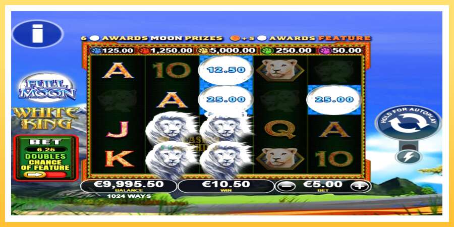 Full Moon: White King PowerPlay Jackpot: ပိုက်ဆံအတွက်ကစား, ပုံ 2