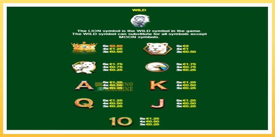 Full Moon: White King PowerPlay Jackpot: ပိုက်ဆံအတွက်ကစား, ပုံ 6