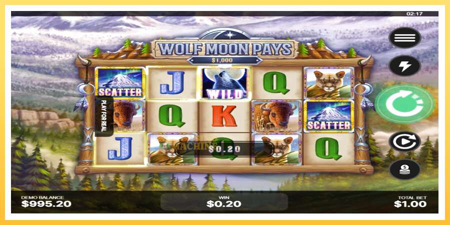 Wolf Moon Pays: ပိုက်ဆံအတွက်ကစား, ပုံ 3