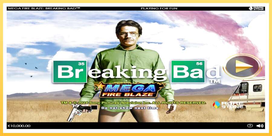 Mega Fire Blaze: Breaking Bad: ပိုက်ဆံအတွက်ကစား, ပုံ 1