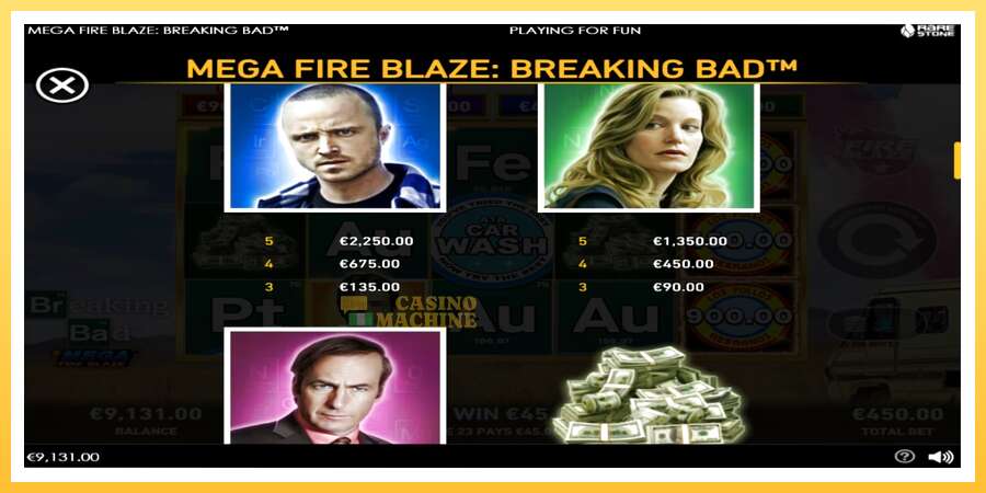 Mega Fire Blaze: Breaking Bad: ပိုက်ဆံအတွက်ကစား, ပုံ 6