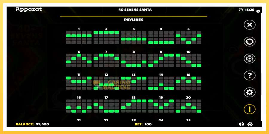 40 Sevens Santa: ပိုက်ဆံအတွက်ကစား, ပုံ 7