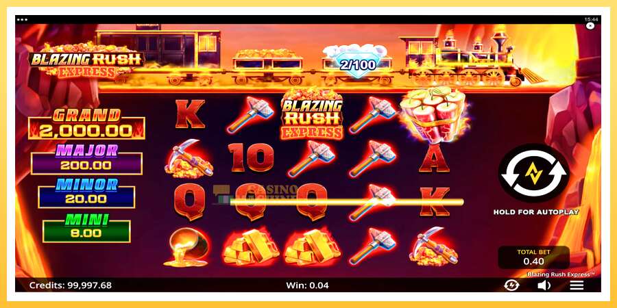 Blazing Rush Express: ပိုက်ဆံအတွက်ကစား, ပုံ 4