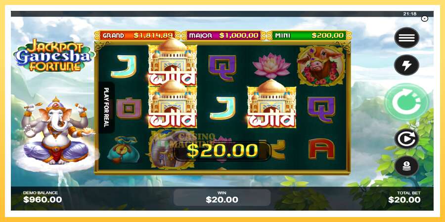 Jackpot Ganesha Fortune: ပိုက်ဆံအတွက်ကစား, ပုံ 4