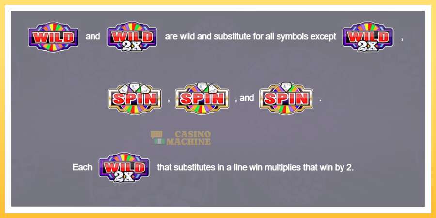 Wheel of Fortune Diamond Spins 2x Wilds: ပိုက်ဆံအတွက်ကစား, ပုံ 4