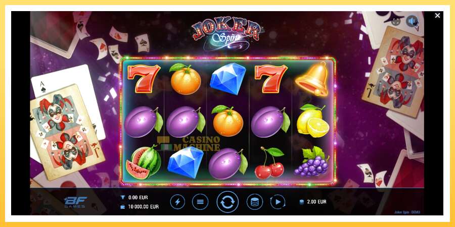 Joker Spin: ပိုက်ဆံအတွက်ကစား, ပုံ 2