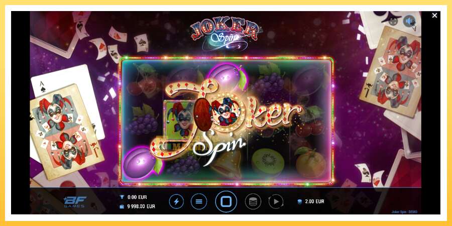 Joker Spin: ပိုက်ဆံအတွက်ကစား, ပုံ 3