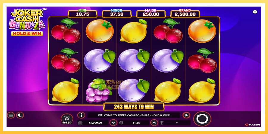 Joker Cash Bonanza - Hold & Win: ပိုက်ဆံအတွက်ကစား, ပုံ 1