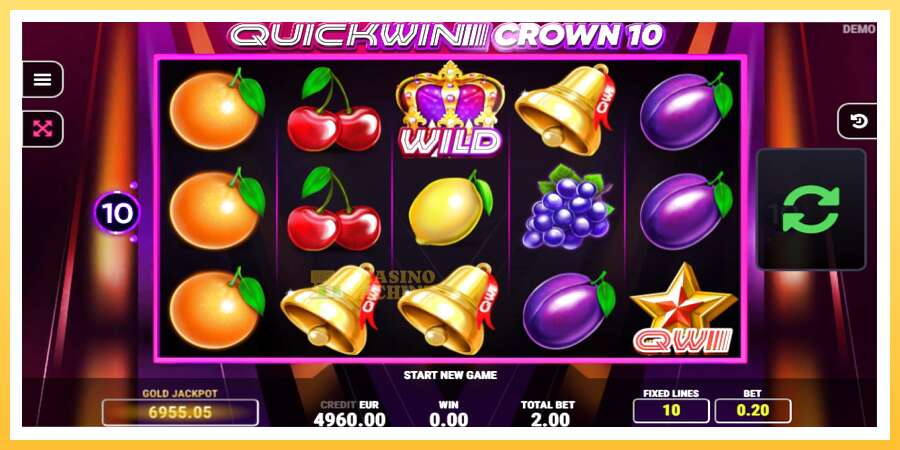 Quick Win Crown 10: ပိုက်ဆံအတွက်ကစား, ပုံ 2